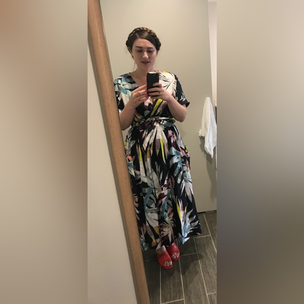 Mara Hoffman wrap dress size L